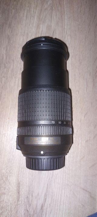 Objetivo nikon 18-140