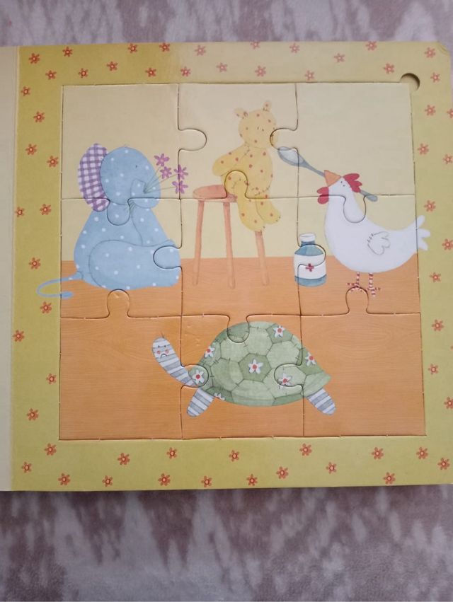 Libro puzle de los juguetes