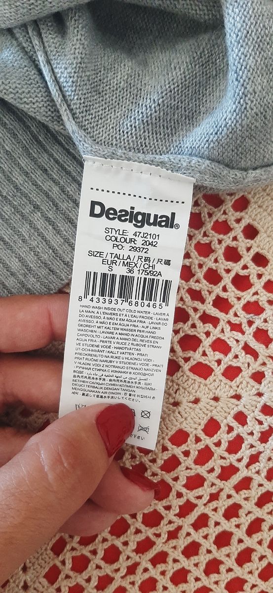 Desigual maglia grigia