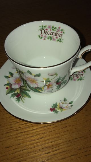 Servizio 12 tazze da te ceramica inglese Duchess