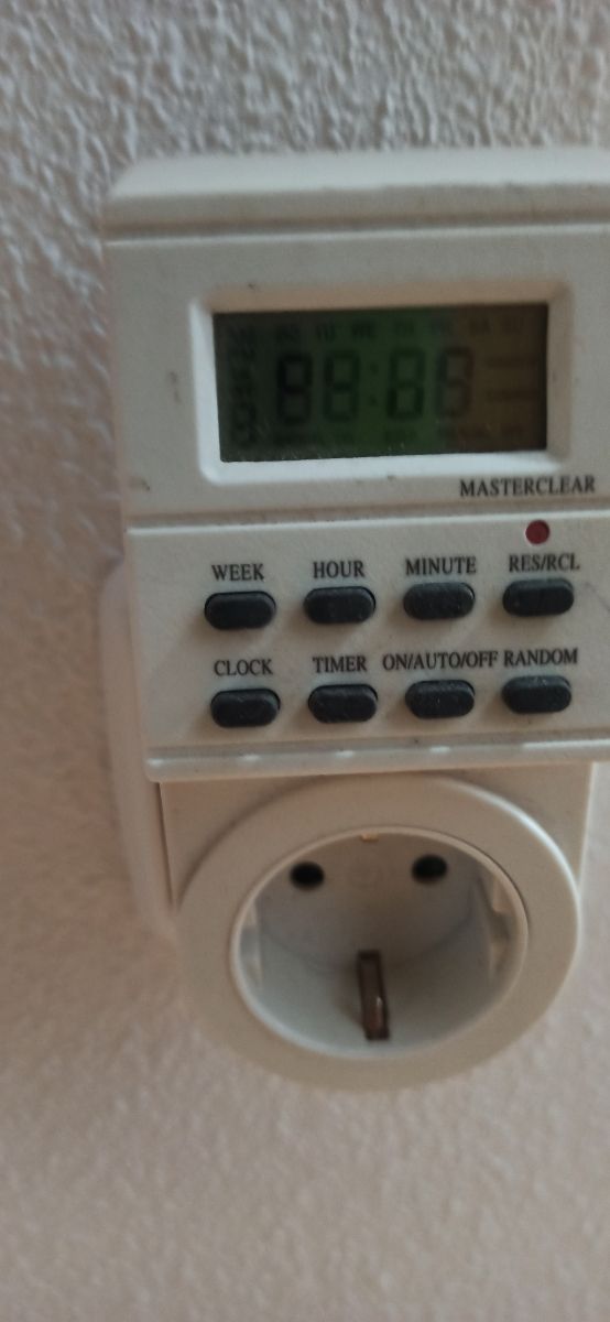 Regulador horario electronico