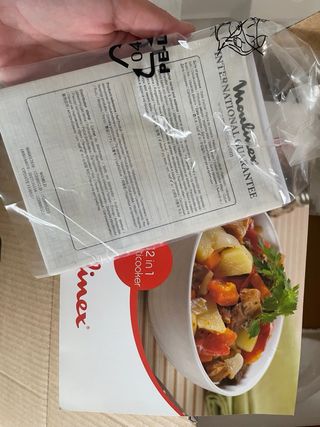 Robot cocina/ olla programable moulinex 12 en 1