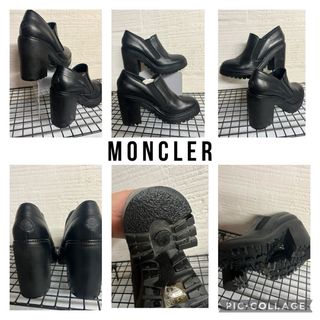 Zapatos MONCLER PIEL NEGRA T. 38