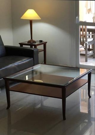 MESA CENTRO CRISTAL DAÑADO