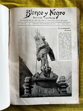 REVISTA “BLANCO Y NEGRO” (1933, noviembre-dici