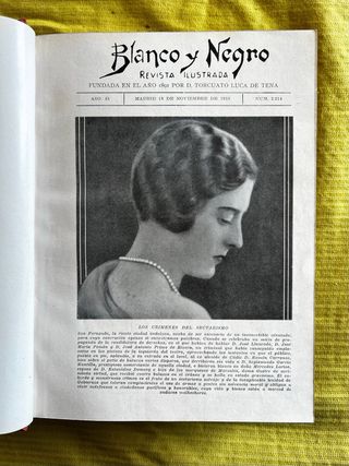 REVISTA “BLANCO Y NEGRO” (1933, noviembre-dici
