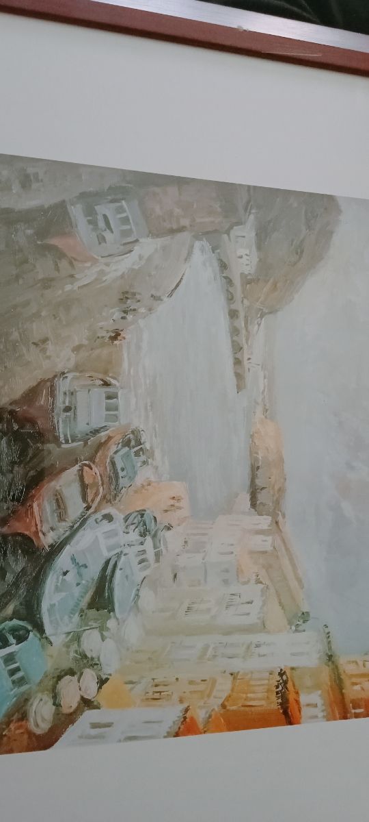 Cuadro paisaje Marítimo Cudillero