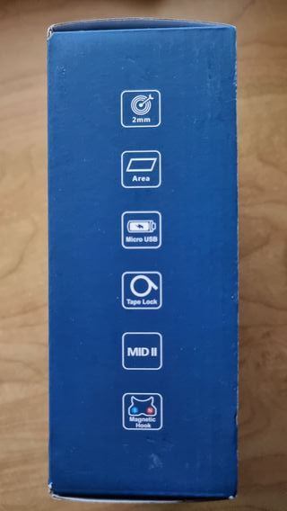 MEDIDOR LASER 40M + 5M CINTA - RECARGABLE USB