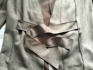 Chaqueta Ante sintético Caqui