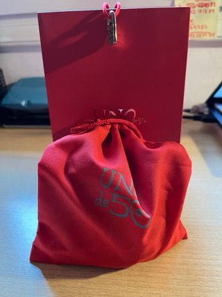 Pulsera Cuero UNO de 50 Nueva