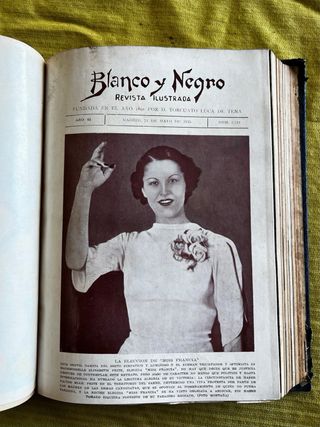 REVISTA “BLANCO Y NEGRO” (1935, abril-junio)