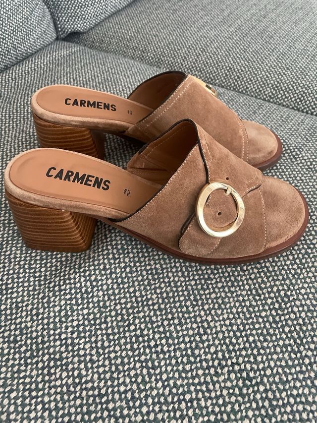Sandalias Carmens de piel