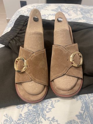 Sandalias Carmens de piel