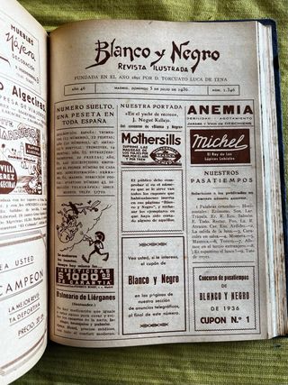 REVISTA “BLANCO Y NEGRO” (1936, mayo-julio)