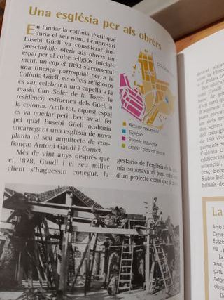 GAUDI ,ESGLESIA DE LA COLONIA GUELL