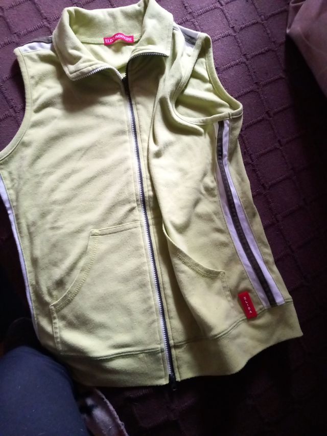 Chaleco verde pistacho