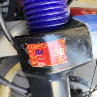 Moto honda África Twin 750 RD 04 año 1990