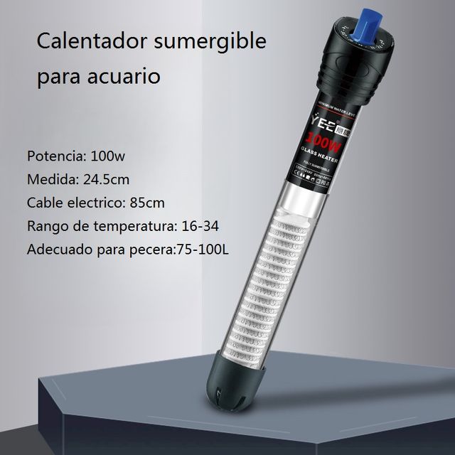 Calentador sumergible para acuario