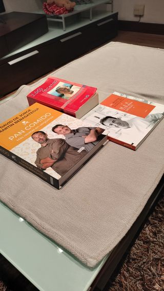 Lote de libros de cocina