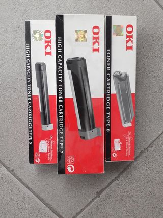 Toner oki varios tipos 7,8,5