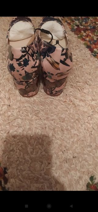 Zapatos de tacón de zara 
