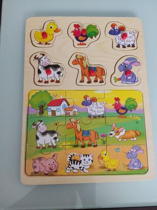 Puzzle madera