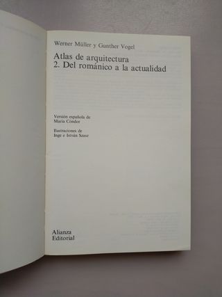 Atlas de arquitectura, 2