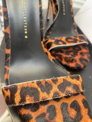 Sandalias animal print