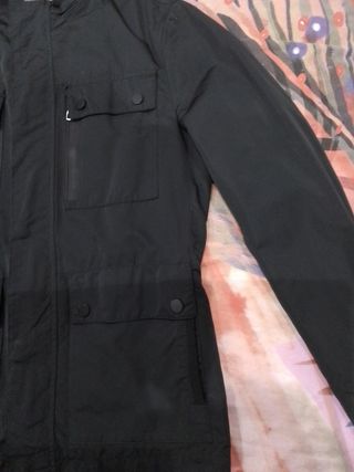 CAZADORA HOMBRE NEGRA