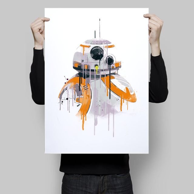 Oferta! R2D2 y BB8 posters/cuadros