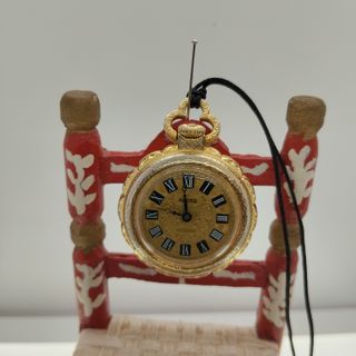 Colgante reloj vintage 