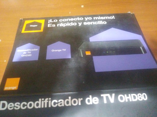Orange router y tv digital