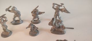 Figuras plomo años 80 estilo Warhammer