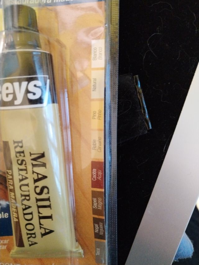 Masilla restauradora caoba ceys