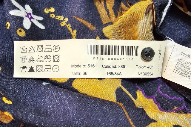 CAMISA MUJER MASSIMO DUTTI TALLA 36