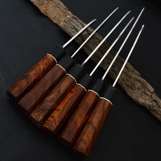 Set coltelli cucina/cuoco fatto a mano