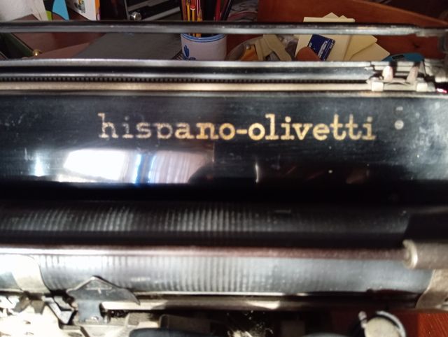 Máquina de escribir antigua vintage