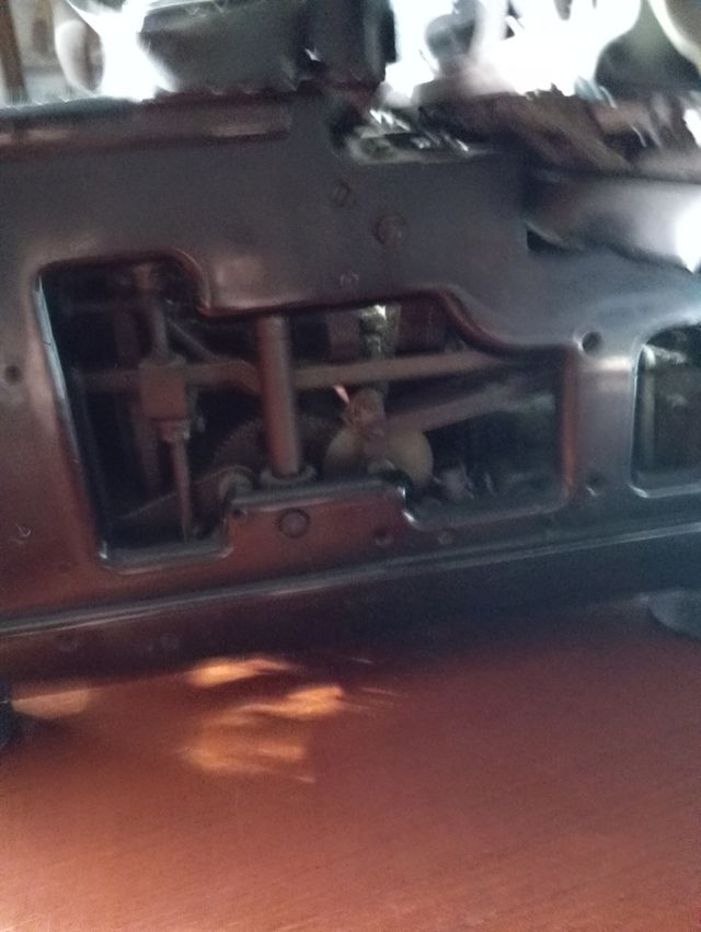 Máquina de escribir antigua vintage