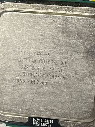 Cpu intel core 2 duo 4300
