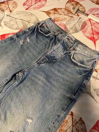 Pantalón vaquero Zara mujer 36