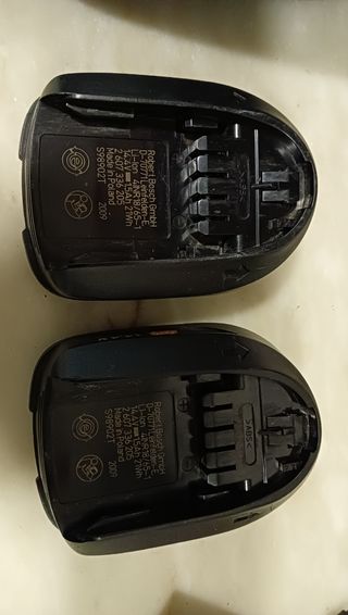 Base carregador e baterias Bosh