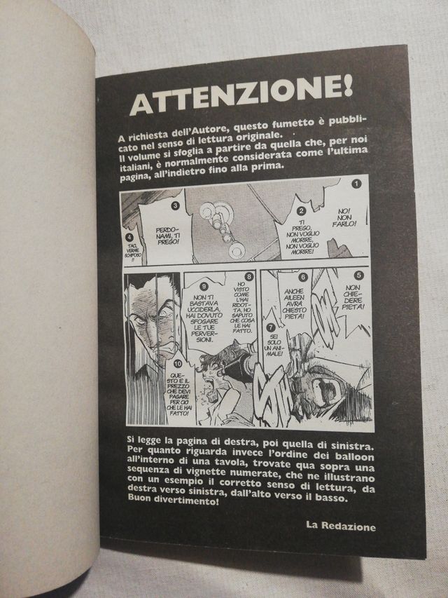 Fumetto manga Trigun