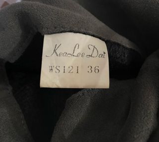 Stivali in alcantara grigia TG. 36 abbondante