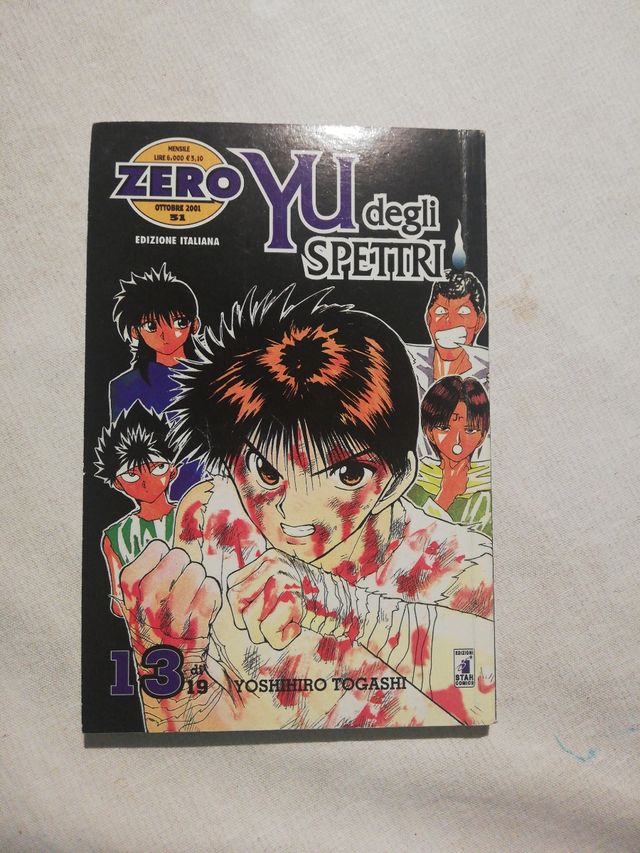 Fumetto Yu degli spettri