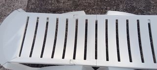 Tumbona Blanca para Piscina