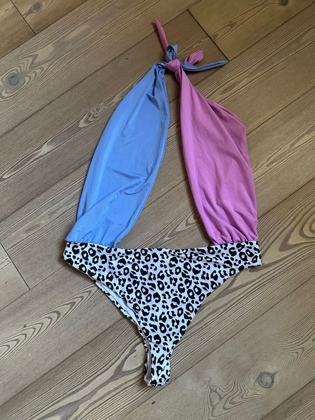 Thong Tezenis Costume Zebrato Purple Costumi Tezenis Viola Costume