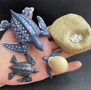 🍀 Figuras ciclo de vida tortuga marina Montessori
