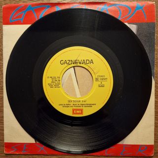 Disco vinile 45 giri Gaz Nevada "Sex Sister"