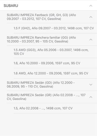 Caliper subaru impreza izdo Brembo