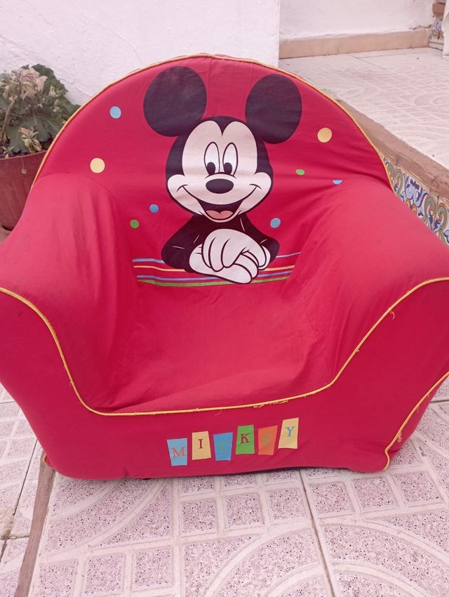 Sillón infantil mickey mouse